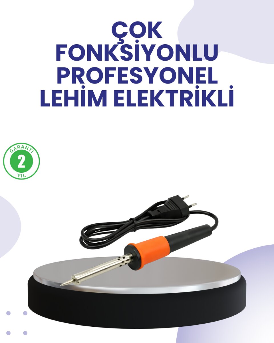 Profesyonel Kullanıma Uygun Yüksek Sıcaklık Dayanımlı Havya Profesyonel Kullanıma Uygun Yüksek Sıcaklık Dayanımlı Havya