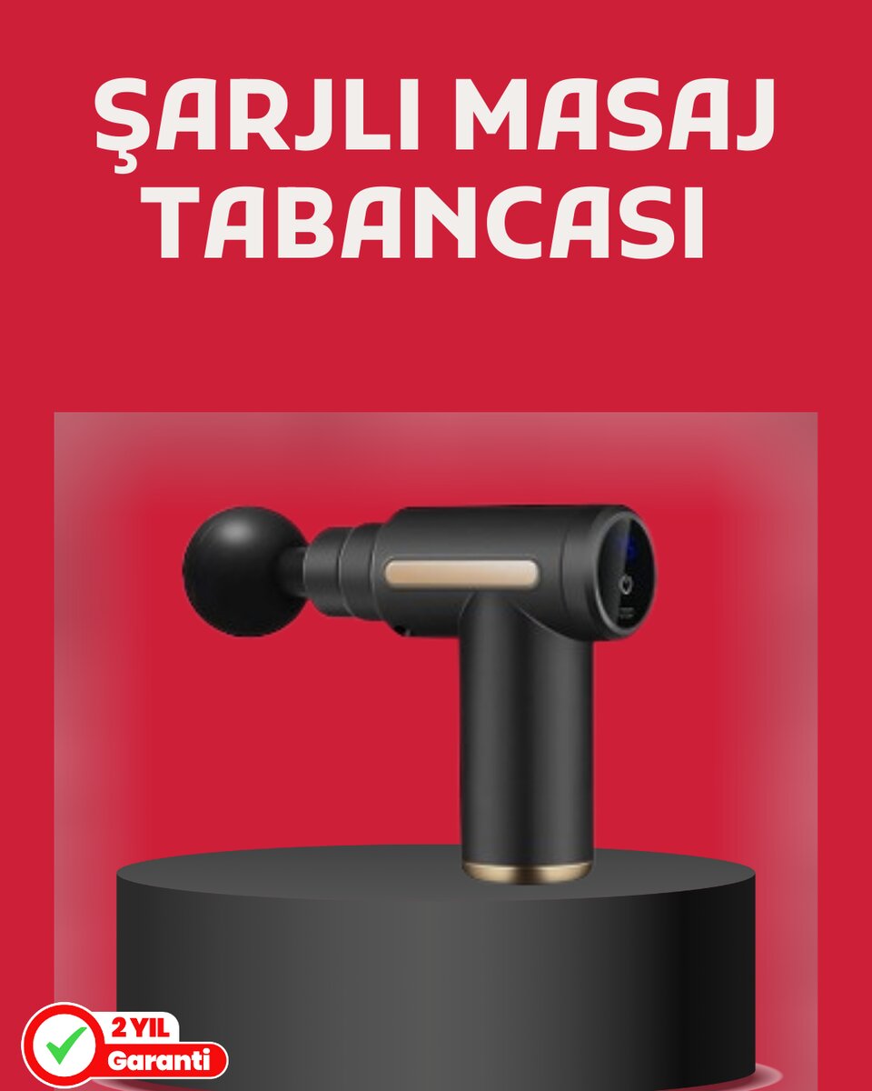 Derin Doku Masaj Tabancası 4 Başlık 6 Kademeli Sessiz Güç Şarjlı Kas Gevşetici Derin Doku Masaj Tabancası 4 Başlık 6 Kademeli Sessiz Güç Şarjlı Kas Gevşetici