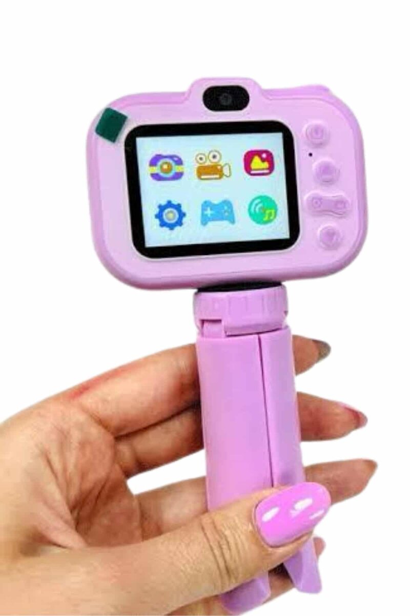 Çocuk Için Eğitici Video Kamera Ayaklı Mini Fotoğraf Makinesi Çocuk Için Eğitici Video Kamera Ayaklı Mini Fotoğraf Makinesi