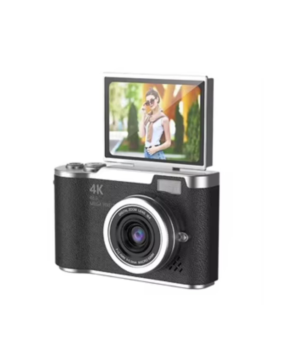 48 MP 4K Dijital Kamera 8X Zoom ve 180 Derece Ekran Yeni Başlayanlar İçin Uygun 48 MP 4K Dijital Kamera 8X Zoom ve 180 Derece Ekran Yeni Başlayanlar İçin Uygun