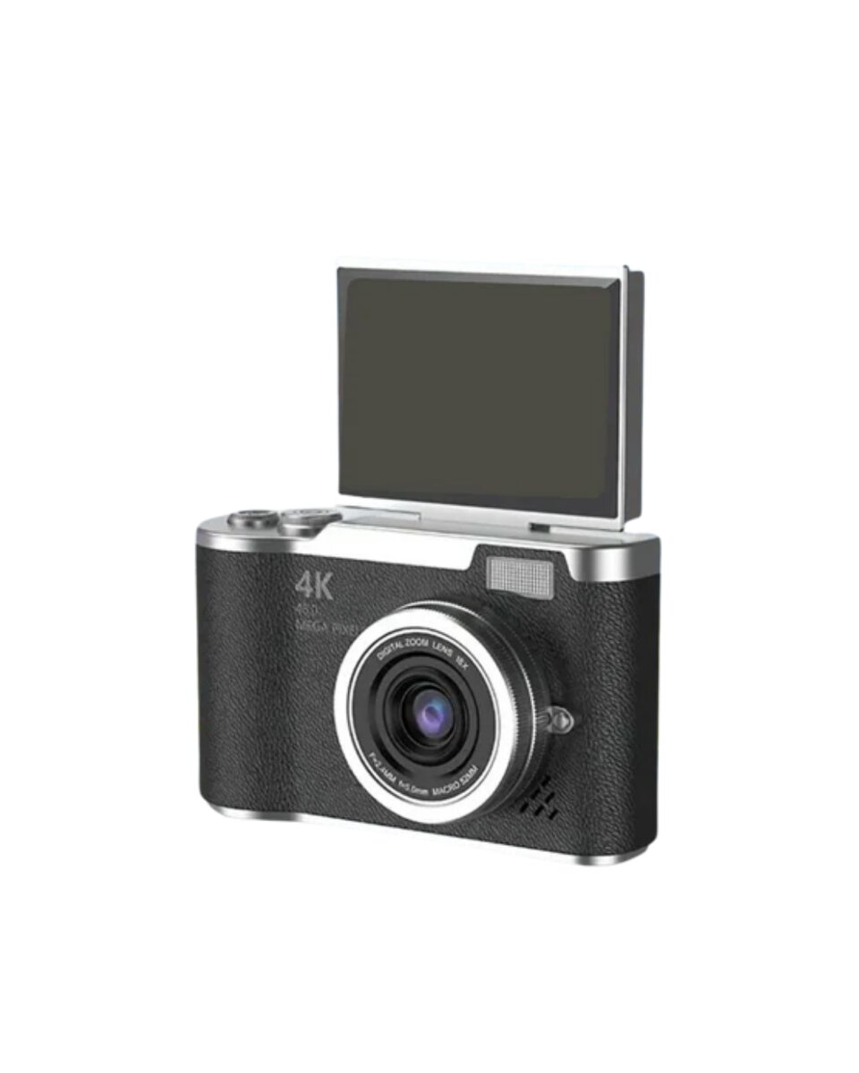 48 MP 4K Dijital Kamera 8X Zoom ve 180 Derece Ekran Yeni Başlayanlar İçin Uygun 48 MP 4K Dijital Kamera 8X Zoom ve 180 Derece Ekran Yeni Başlayanlar İçin Uygun