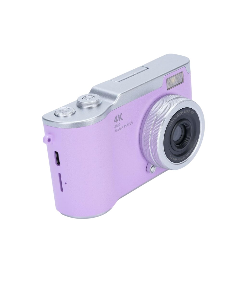 Vlog Kamera 4K Video 48 MP Otomatik Odaklı Flip Ekranlı Vlog Kamera 4K Video 48 MP Otomatik Odaklı Flip Ekranlı