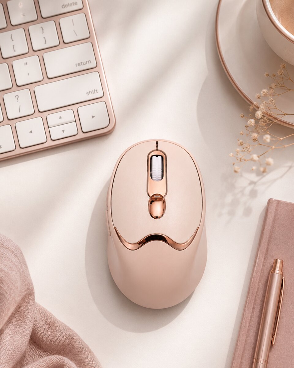 Bluetooth ve 2.4G Destekli Sessiz Kablosuz Mouse Şarjlı Tasarım Bluetooth ve 2.4G Destekli Sessiz Kablosuz Mouse Şarjlı Tasarım