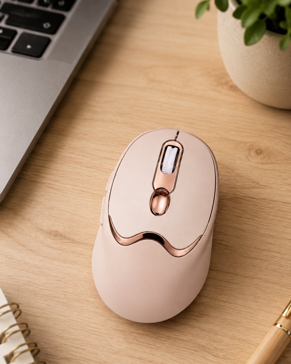 Şarjlı Kablosuz Mouse Sessiz Tıklama Bluetooth ve USB Destekli Şarjlı Kablosuz Mouse Sessiz Tıklama Bluetooth ve USB Destekli