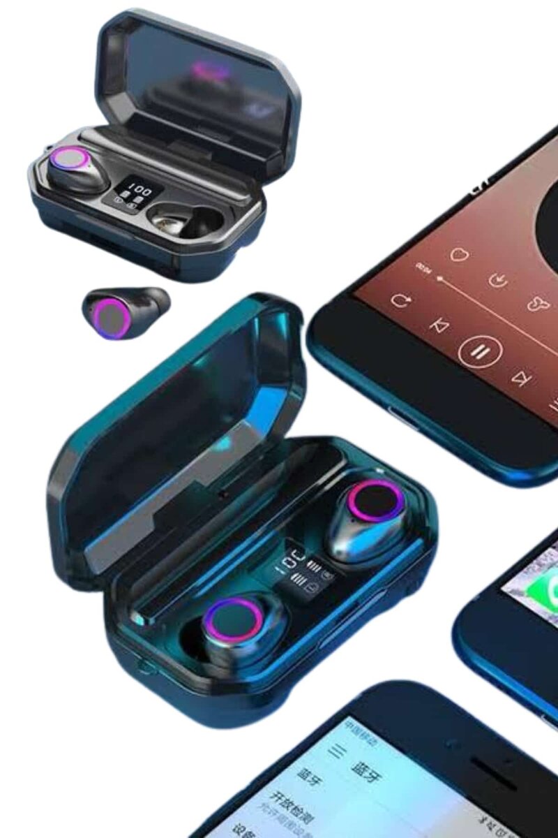 Yeni Nesil Bluetooth Kulaklık Uzun Pil Ömrü El Fenerli Dijital Şarj Göstergeli Yeni Nesil Bluetooth Kulaklık Uzun Pil Ömrü El Fenerli Dijital Şarj Göstergeli