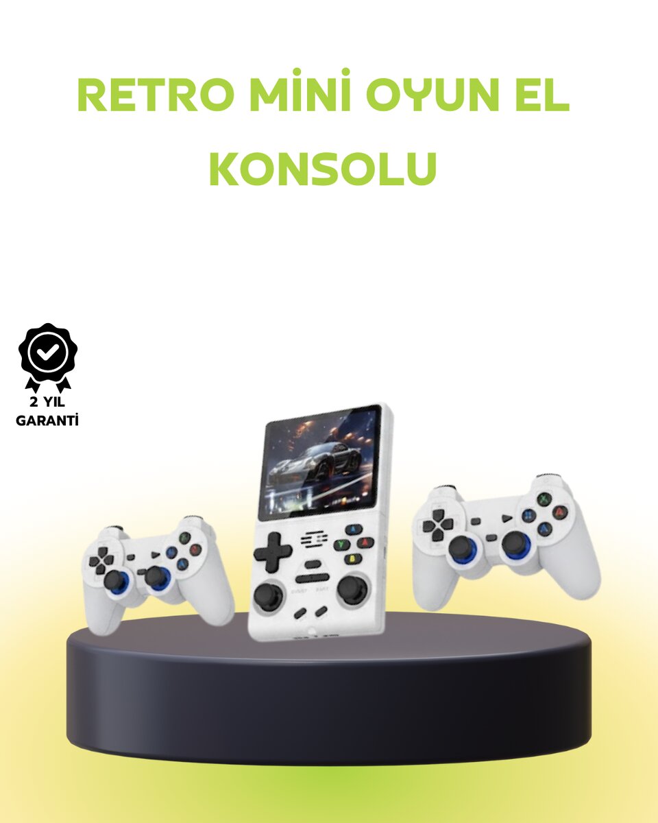 Geniş Ekranlı Taşınabilir Retro Oyun Konsolu Geniş Ekranlı Taşınabilir Retro Oyun Konsolu