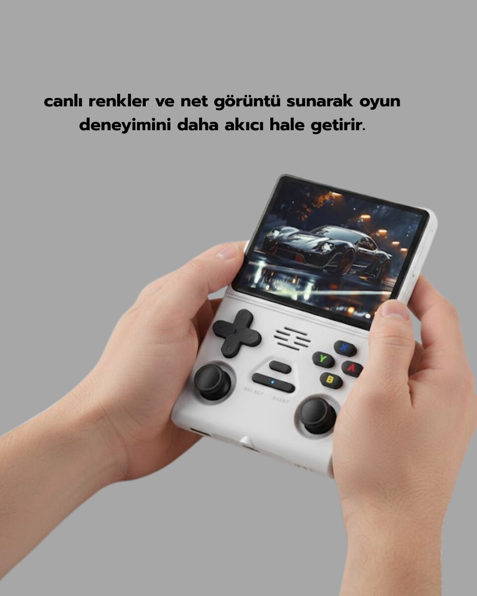 Geniş Ekranlı Taşınabilir Retro Oyun Konsolu Geniş Ekranlı Taşınabilir Retro Oyun Konsolu