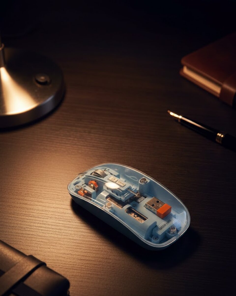 800 1600 DPI Ayarlanabilir Mavi Kablosuz Mouse Pilli 800 1600 DPI Ayarlanabilir Mavi Kablosuz Mouse Pilli