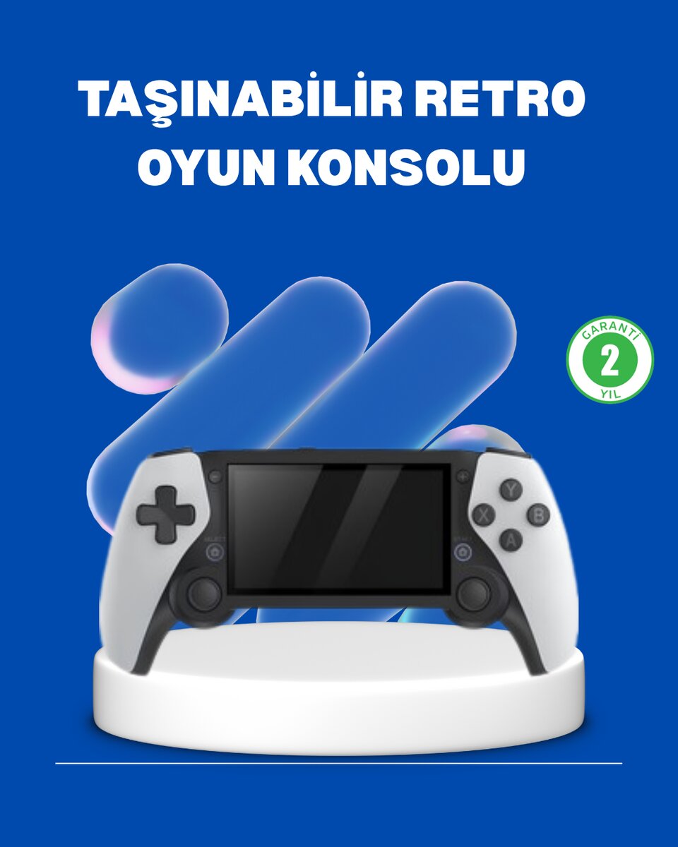 Taşınabilir 4.3” Ekranlı Retro Oyun Cihazı Taşınabilir 4.3” Ekranlı Retro Oyun Cihazı