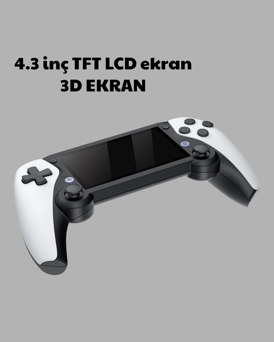 64GB Hafızalı Emülatör Destekli Oyun Konsolu 64GB Hafızalı Emülatör Destekli Oyun Konsolu