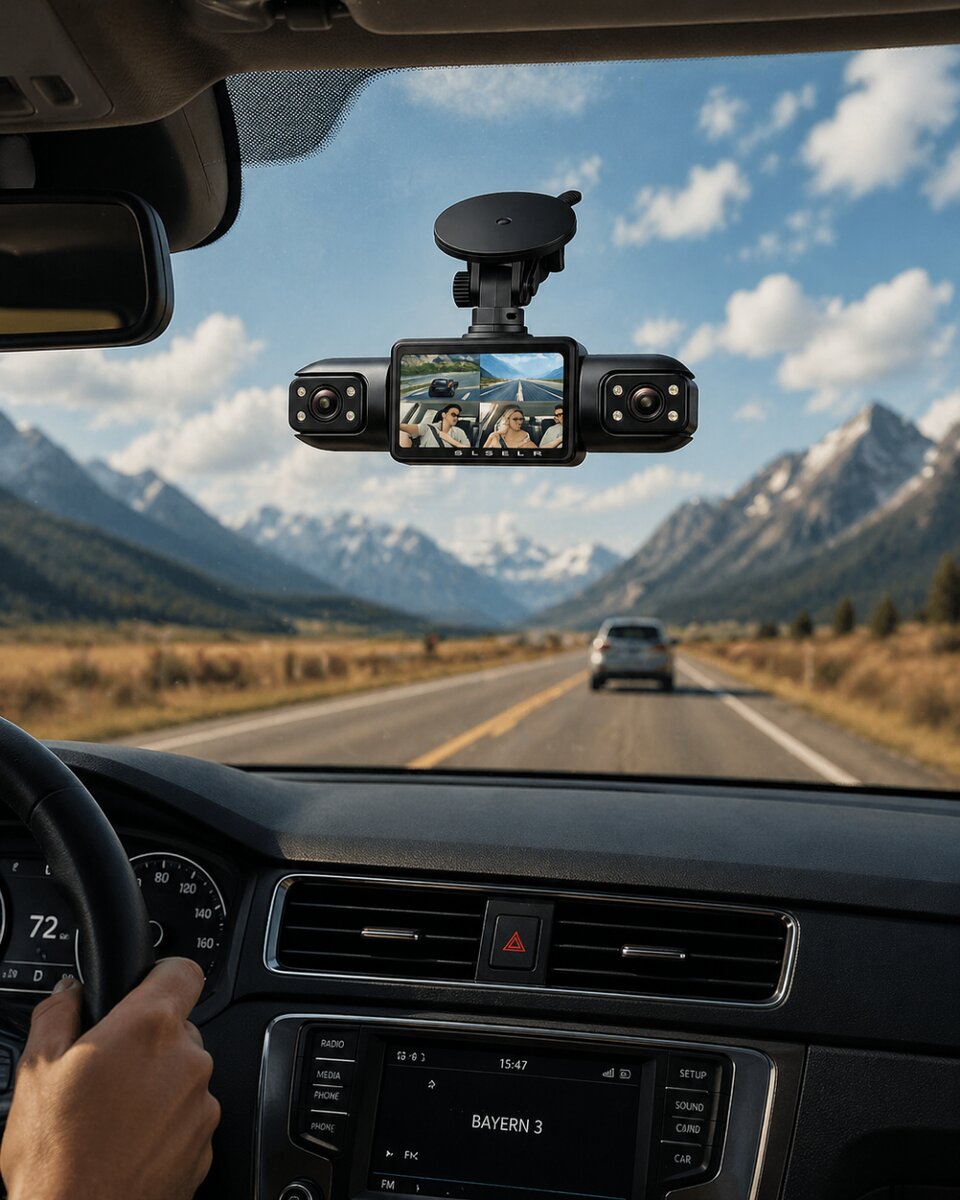 Araç İçi Kamera Full HD Gece Görüşlü 4 Kamera Destekli Geniş Açılı Kayıt Araç İçi Kamera Full HD Gece Görüşlü 4 Kamera Destekli Geniş Açılı Kayıt