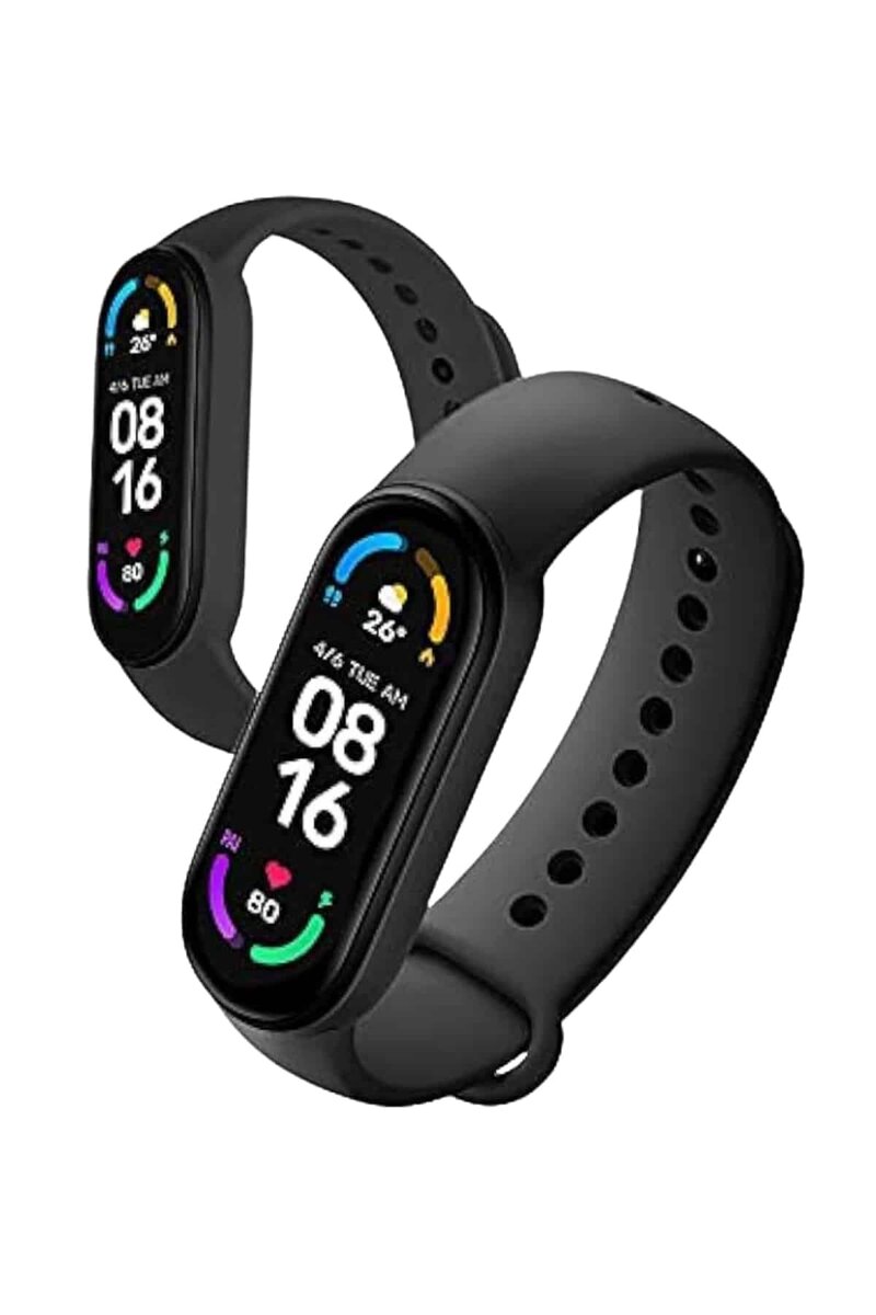 M6 Akıllı Bileklik Siyah Adımsayar Spor Takibi Android ve İOS Uyumlu