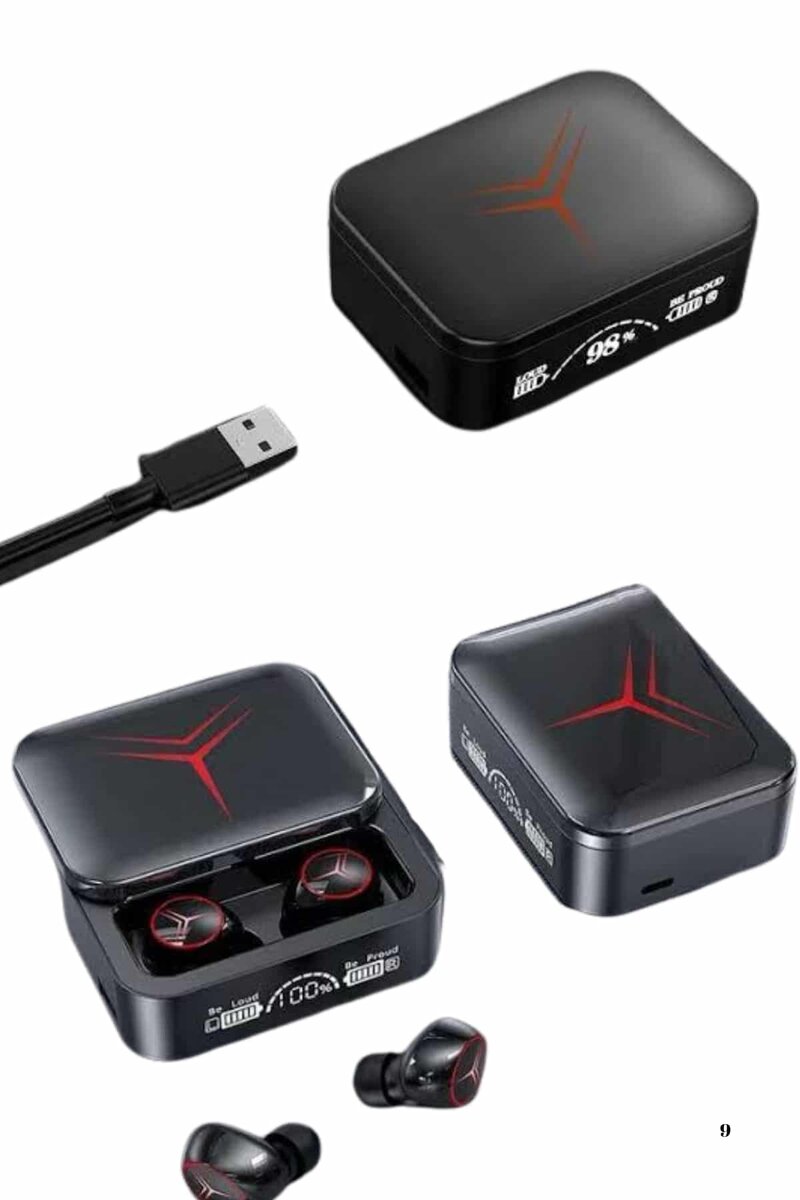 Kablosuz Şarj Göstergeli Powerbank Özellikli Bluetooth Kulaklık Çağrı Cevaplayabilen Kablosuz Şarj Göstergeli Powerbank Özellikli Bluetooth Kulaklık Çağrı Cevaplayabilen
