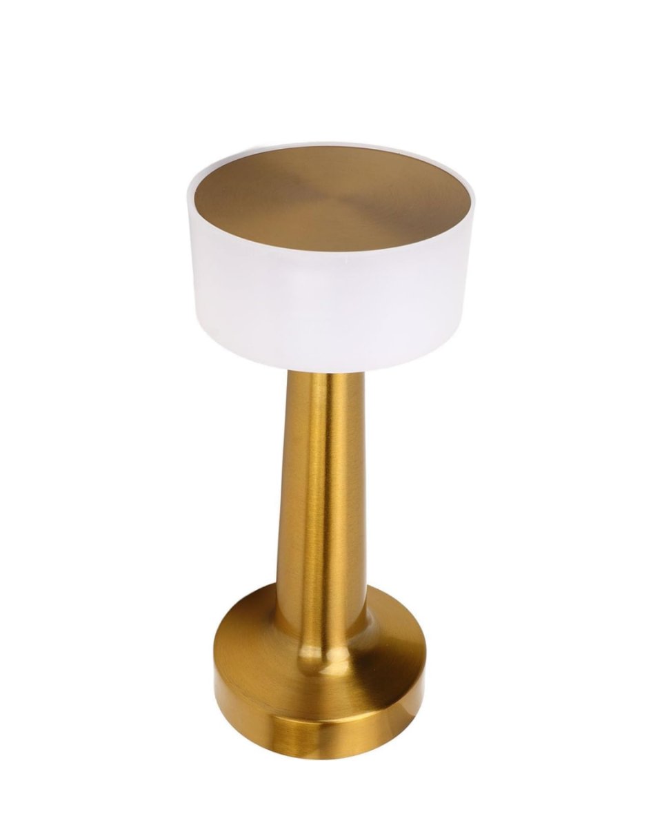 Modern Altın Gövdeli LED Masa Lambası 3 Işık Modlu Modern Altın Gövdeli LED Masa Lambası 3 Işık Modlu