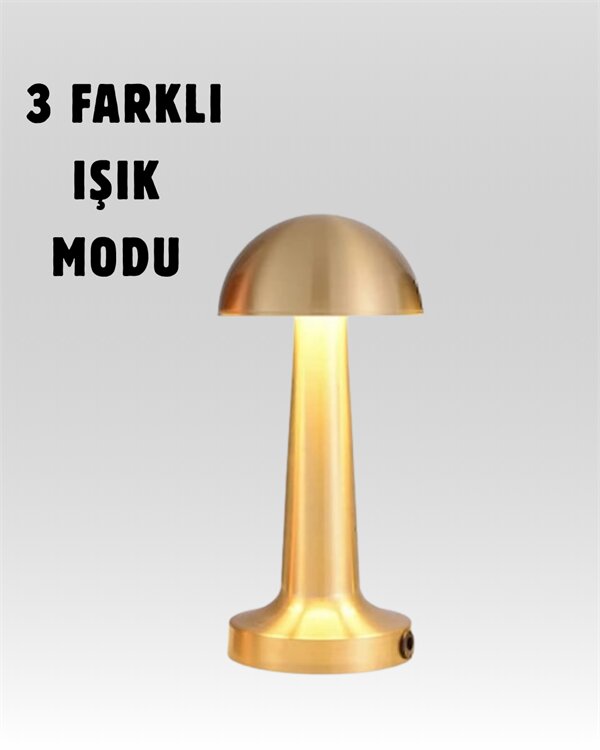 Şarjlı Dimmerli LED Masa Lambası – 4-8 Saat Aydınlatma Şarjlı Dimmerli LED Masa Lambası – 4-8 Saat Aydınlatma