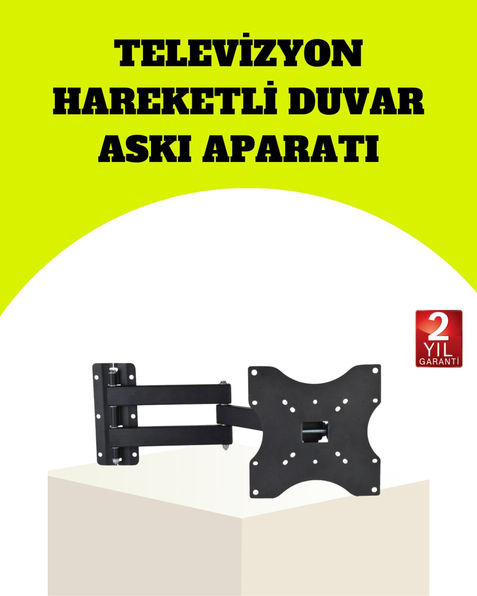 VESA Uyumlu Hareketli TV Askı Aparatı Kolay Montaj VESA Uyumlu Hareketli TV Askı Aparatı Kolay Montaj
