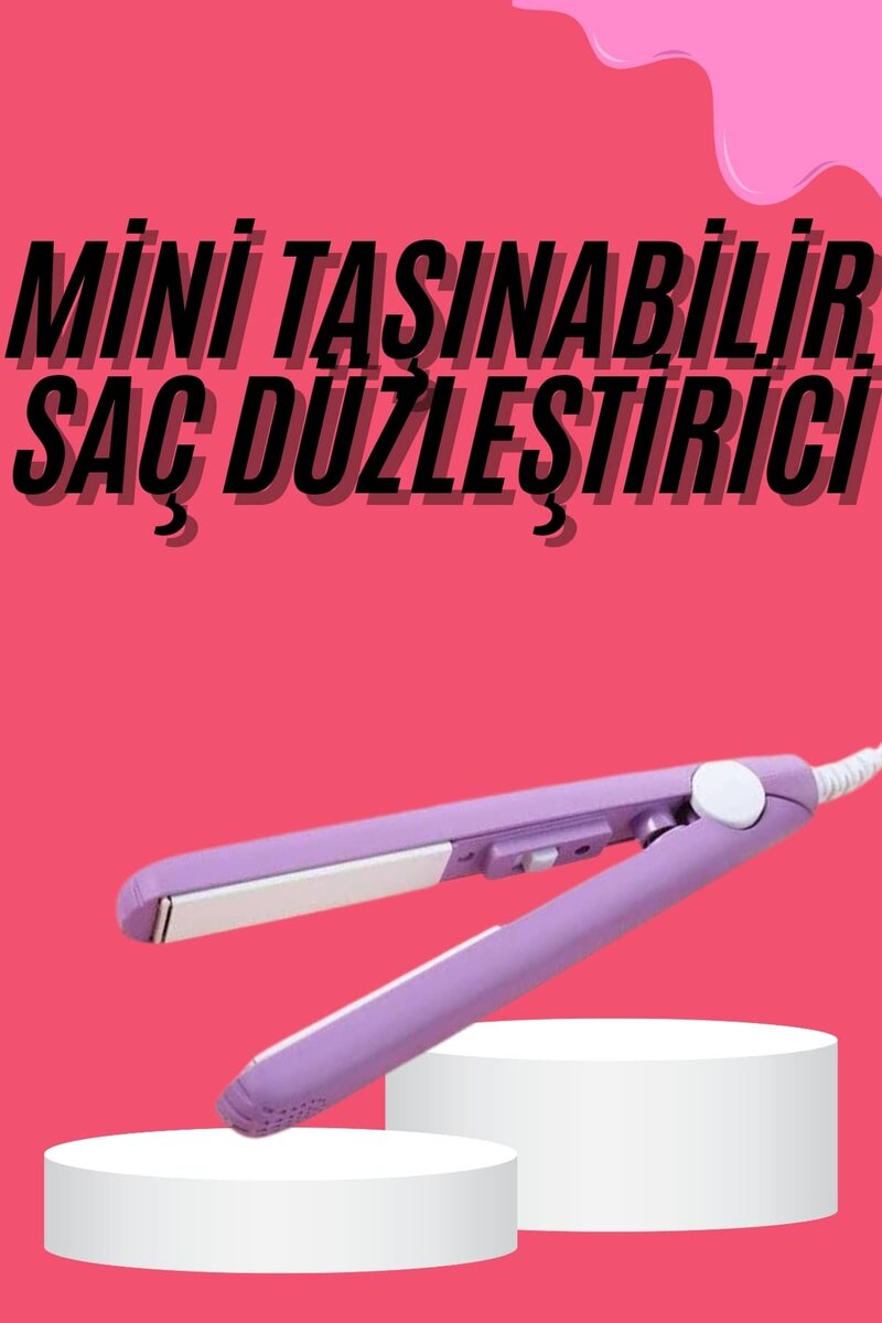 Saç Düzleştirici Pürüzsüz Parlaklık Seyahat Tipi Taşınabilir Seramik Kaplama Saç Düzleştirici Pürüzsüz Parlaklık Seyahat Tipi Taşınabilir Seramik Kaplama