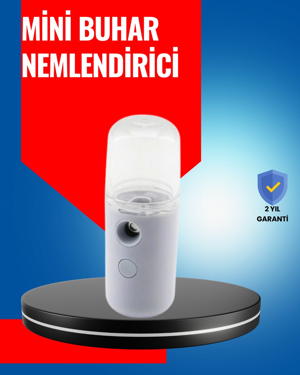 Mini Şarjlı Buhar Nemlendirici – Taşınabilir, Enerji Tasarruflu, Kablosuz Kullanım Mini Şarjlı Buhar Nemlendirici – Taşınabilir, Enerji Tasarruflu, Kablosuz Kullanım