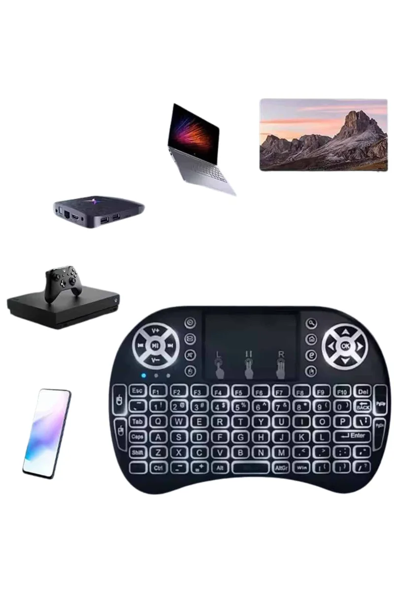 Mini Klavye Gaming Pc Playstation Ledli Mouse Rgb Mouse Bluetooth Usb Mini Klavye Gaming Pc Playstation Ledli Mouse Rgb Mouse Bluetooth Usb