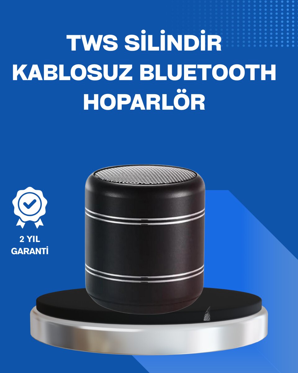 Taşınabilir Silindir Tasarım Bluetooth 5.0 Hoparlör Yüksek Bas Performanslı Taşınabilir Silindir Tasarım Bluetooth 5.0 Hoparlör Yüksek Bas Performanslı
