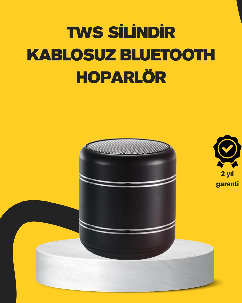 Mini Alüminyum Bluetooth Hoparlör Yüksek Bas Performansı Mini Alüminyum Bluetooth Hoparlör Yüksek Bas Performansı