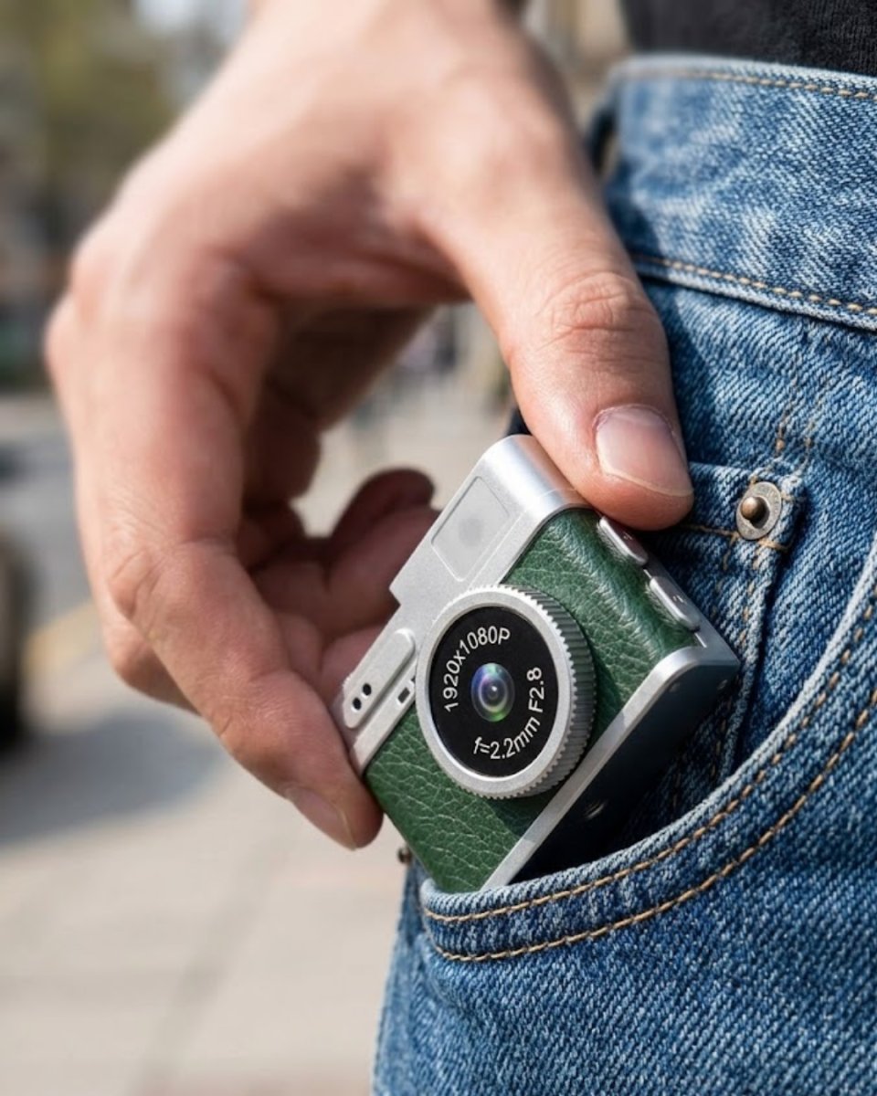 Ultra Mini Dijital Fotoğraf Makinesi 4K 1080P HD Video Çekim Cep Kamerası Ultra Mini Dijital Fotoğraf Makinesi 4K 1080P HD Video Çekim Cep Kamerası