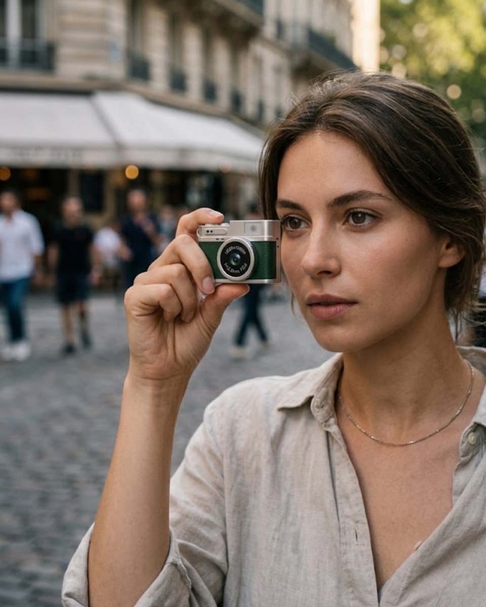 Ultra Kompakt Mini Fotoğraf Makinesi 4K HD Video Selfie Kamerası Ultra Kompakt Mini Fotoğraf Makinesi 4K HD Video Selfie Kamerası