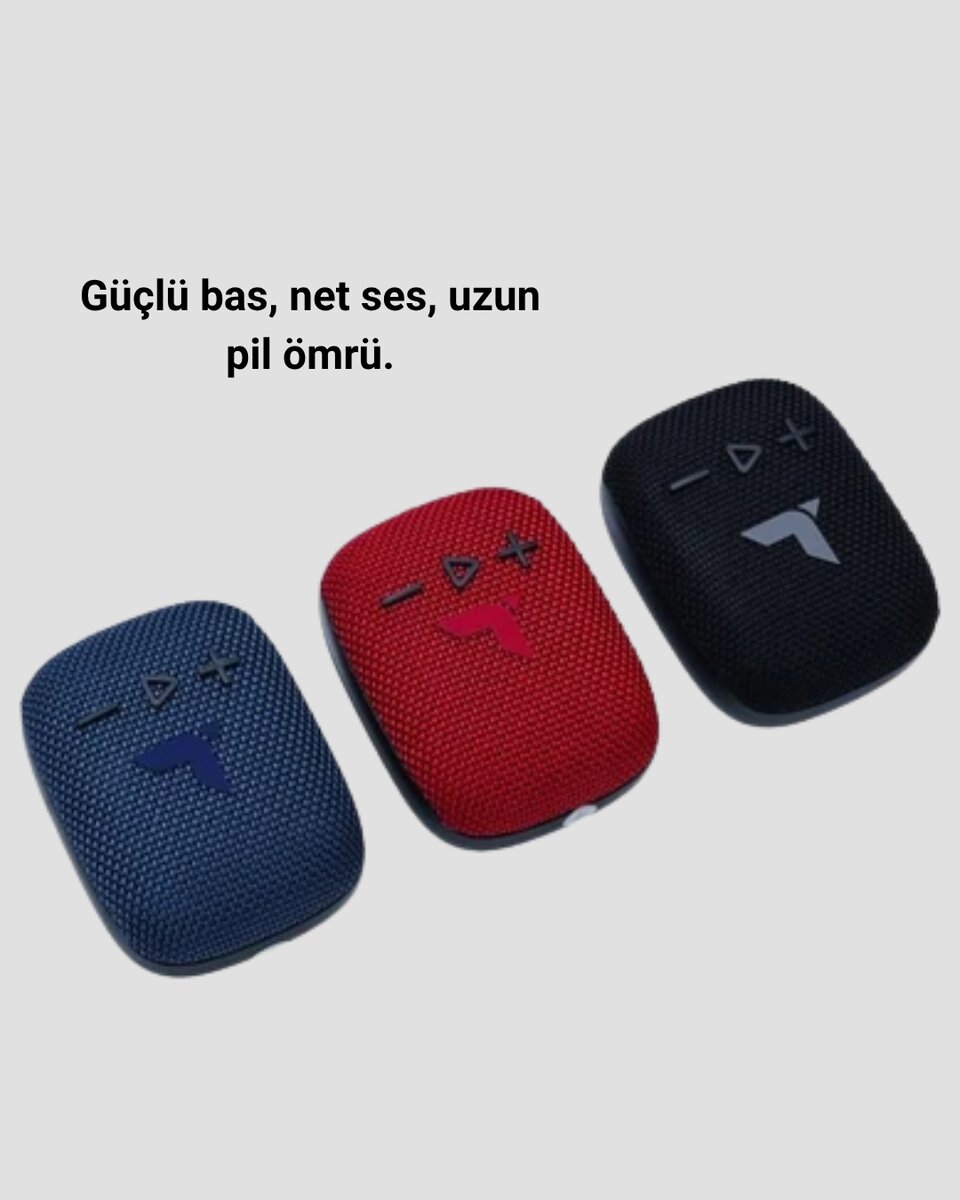 5W Kablosuz Bluetooth Hoparlör Güçlü Bas ve FM Radyo