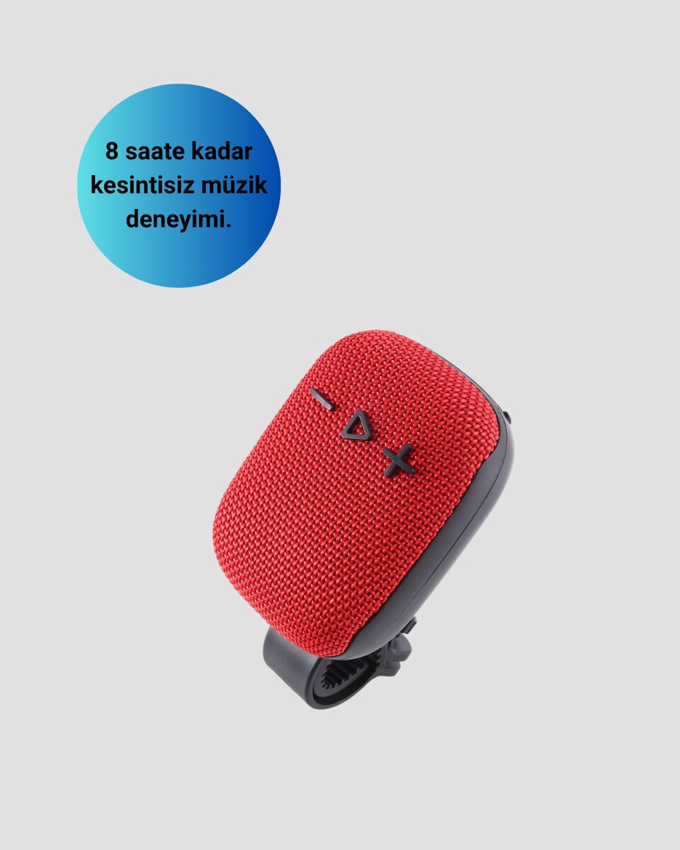 5W Kablosuz Bluetooth Hoparlör Güçlü Bas ve FM Radyo