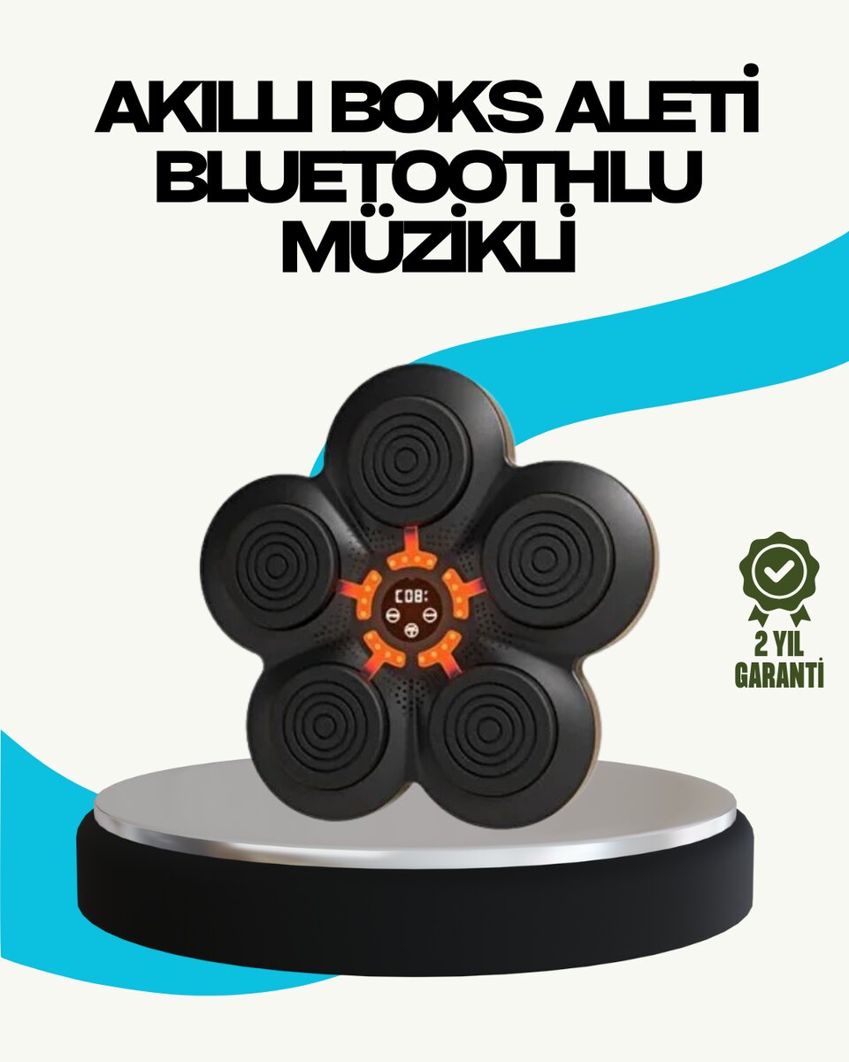 Ev Tipi Akıllı Boks Duvar Paneli Müzikli Bluetoothlu Refleks Geliştirme Cihazı Ev Tipi Akıllı Boks Duvar Paneli Müzikli Bluetoothlu Refleks Geliştirme Cihazı