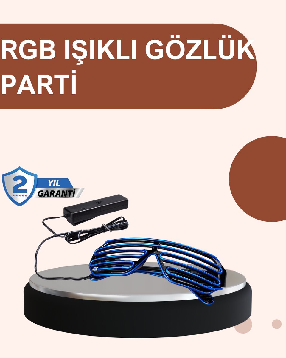 Renkli LED Işıklı Eğlence Gözlüğü Parti Aksesuarı Renkli LED Işıklı Eğlence Gözlüğü Parti Aksesuarı
