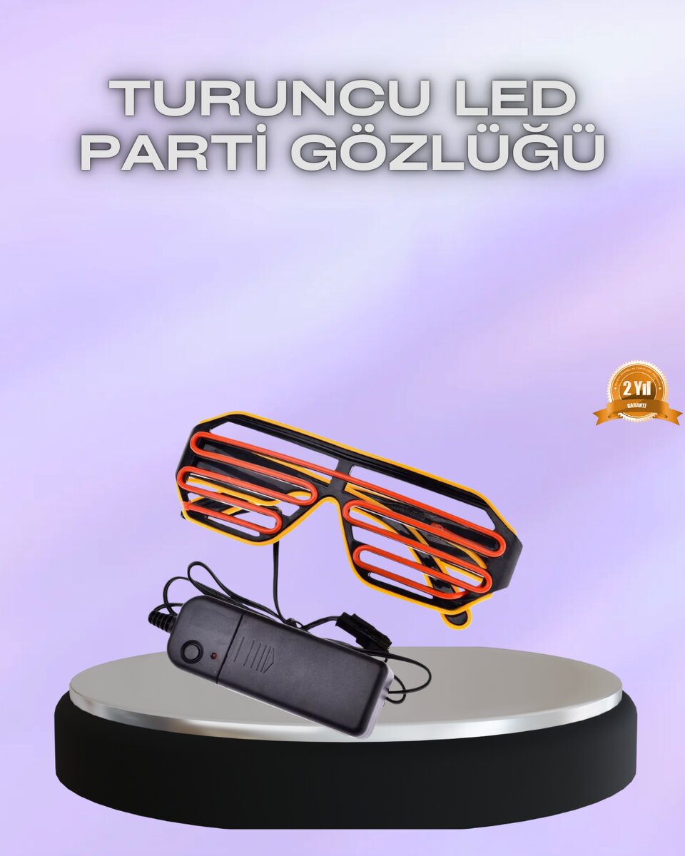 Parti ve Festival İçin LED Işıklı Eğlence Gözlüğü Parti ve Festival İçin LED Işıklı Eğlence Gözlüğü