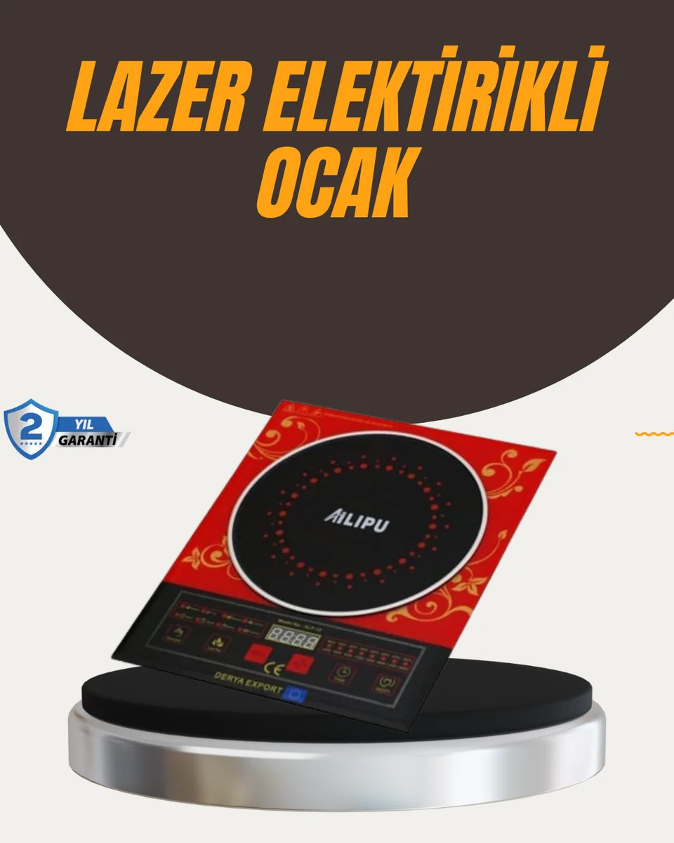 Dokunmatik Kontrollü 2400W Indüksiyon Ocak Zaman Ayarlı Dokunmatik Kontrollü 2400W Indüksiyon Ocak Zaman Ayarlı