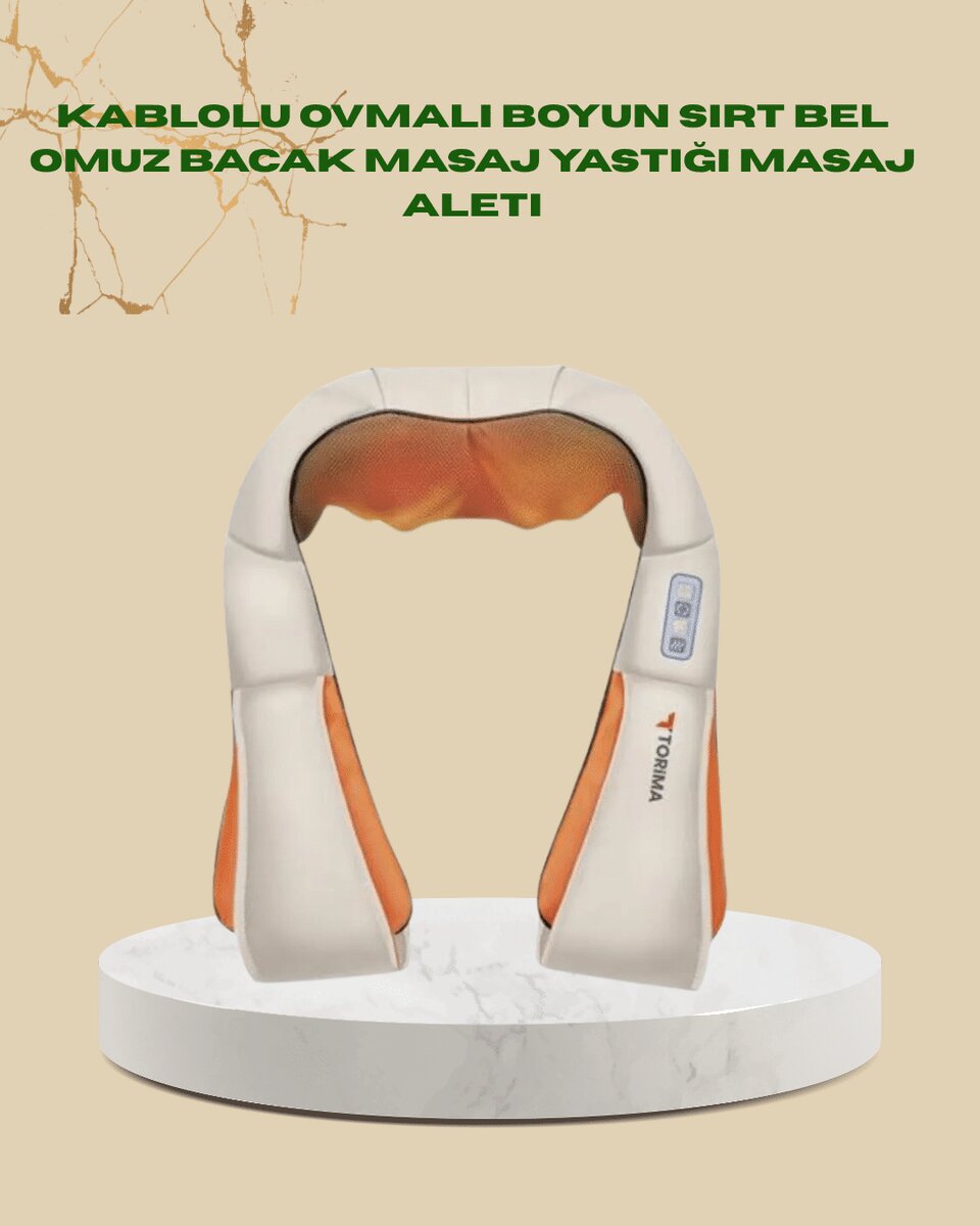 Ovmalı Isıtmalı Masaj Aleti – Boyun, Sırt, Bel, Omuz ve Bacak İçin Ovmalı Isıtmalı Masaj Aleti – Boyun, Sırt, Bel, Omuz ve Bacak İçin