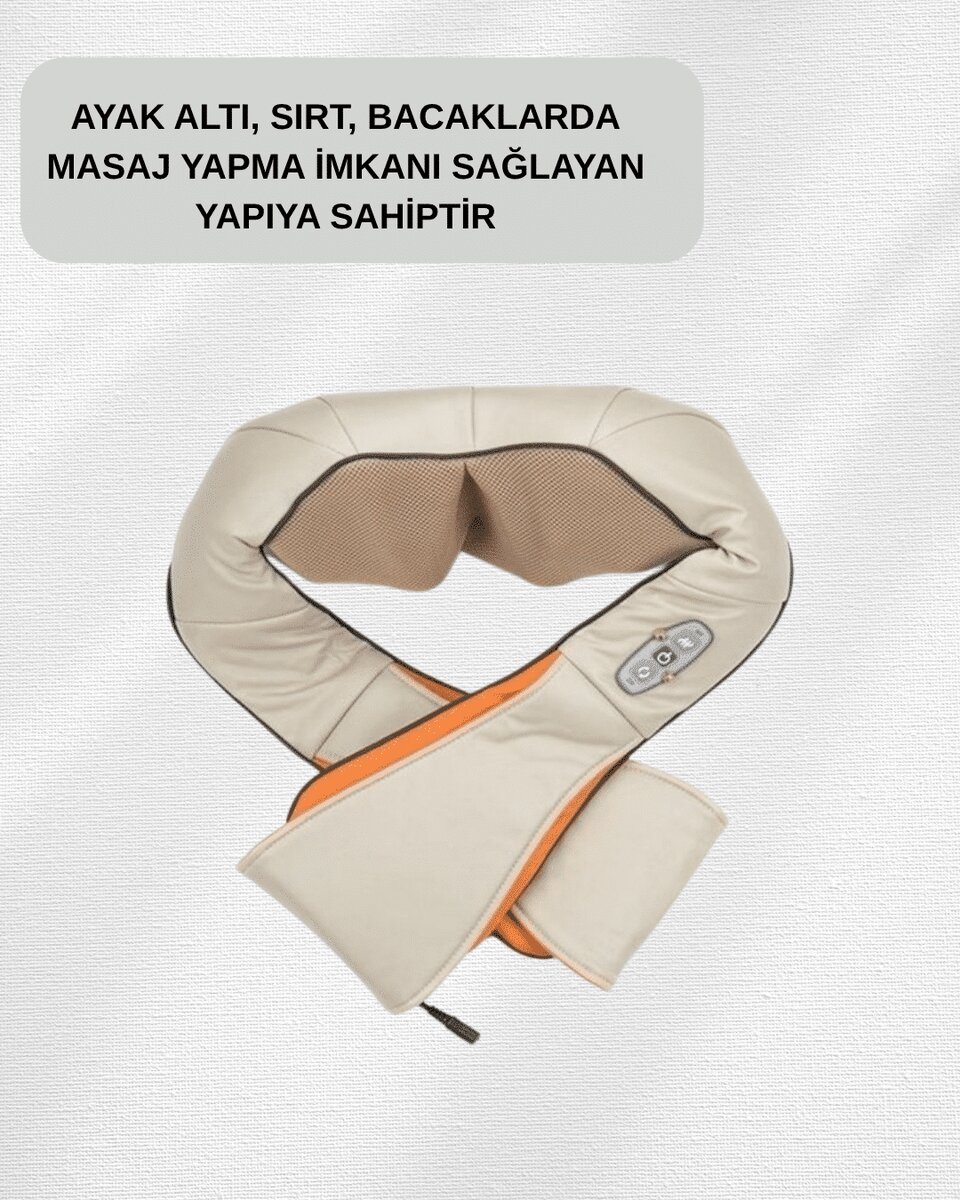 Ovmalı Isıtmalı Masaj Aleti – Boyun, Sırt, Bel, Omuz ve Bacak İçin Ovmalı Isıtmalı Masaj Aleti – Boyun, Sırt, Bel, Omuz ve Bacak İçin
