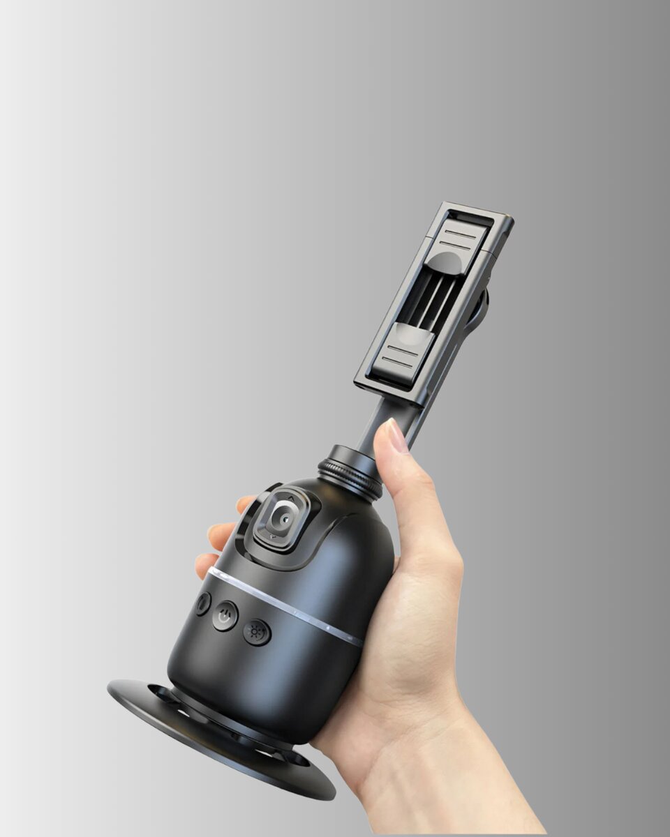 Canlı Yayın ve Video Çekimleri İçin Otomatik Yüz Takipli Masaüstü Gimbal Canlı Yayın ve Video Çekimleri İçin Otomatik Yüz Takipli Masaüstü Gimbal