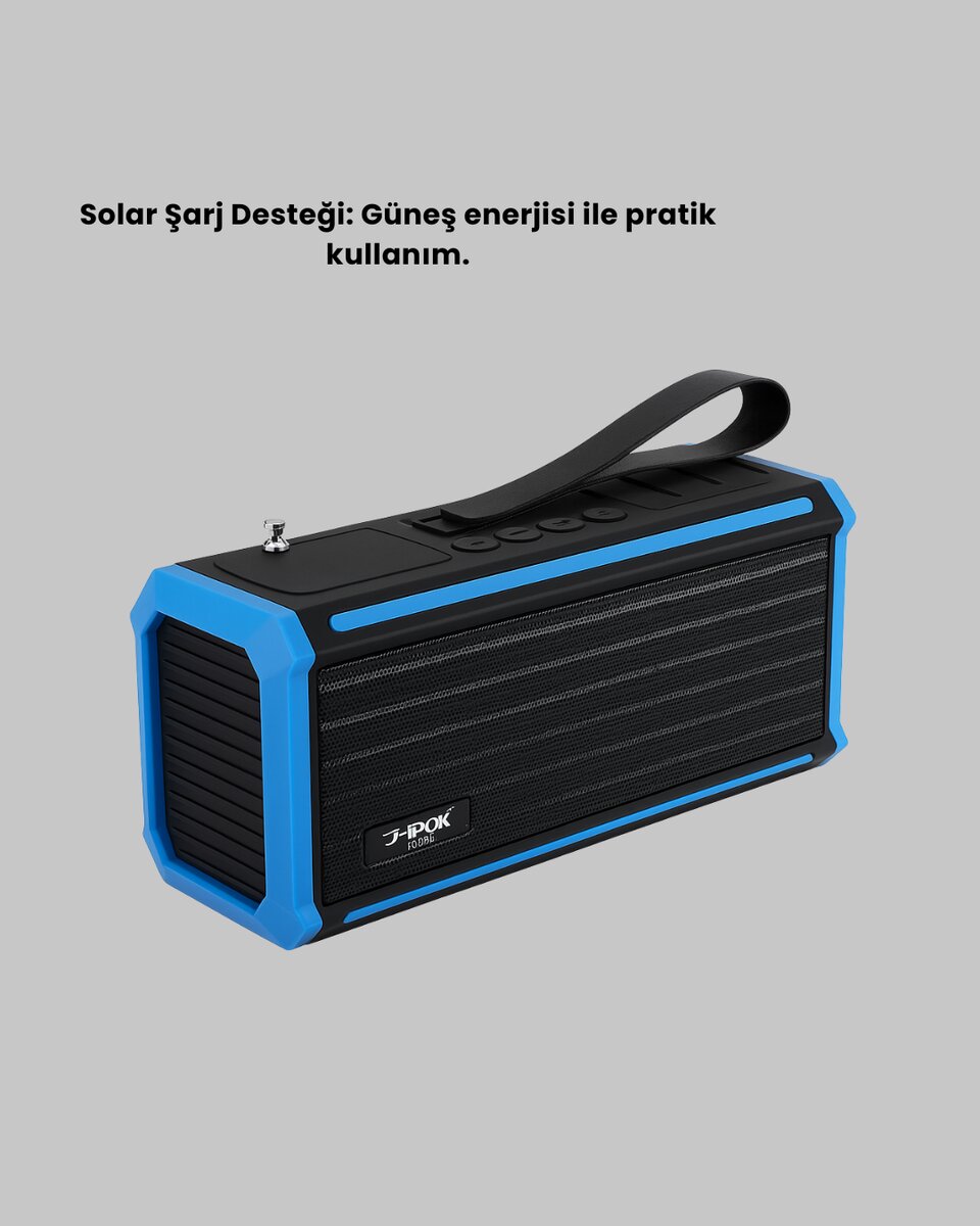 Kablosuz J-IPOX P520 Bluetooth Hoparlör Uzun Pil Ömrü ve Mikrofon Kablosuz J-IPOX P520 Bluetooth Hoparlör Uzun Pil Ömrü ve Mikrofon