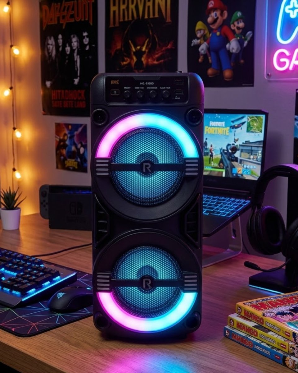 Kablosuz Bluetooth Hoparlör LED Işıklı USB ve TF Kart Destekli Kablosuz Bluetooth Hoparlör LED Işıklı USB ve TF Kart Destekli