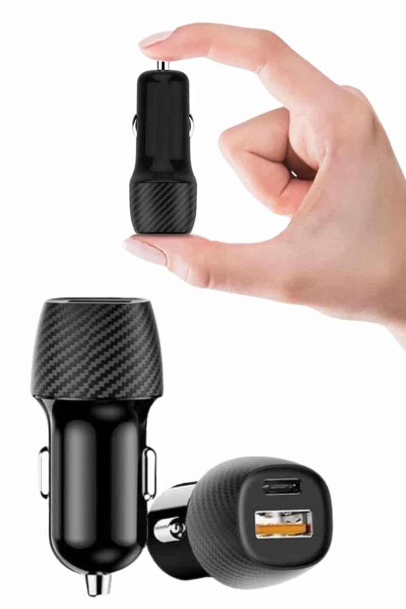 Araç İçi Hızlı Şarj Soketi 38W Oto Çakmaklık Type-C Araba Çakmaklık Araç İçi Hızlı Şarj Soketi 38W Oto Çakmaklık Type-C Araba Çakmaklık