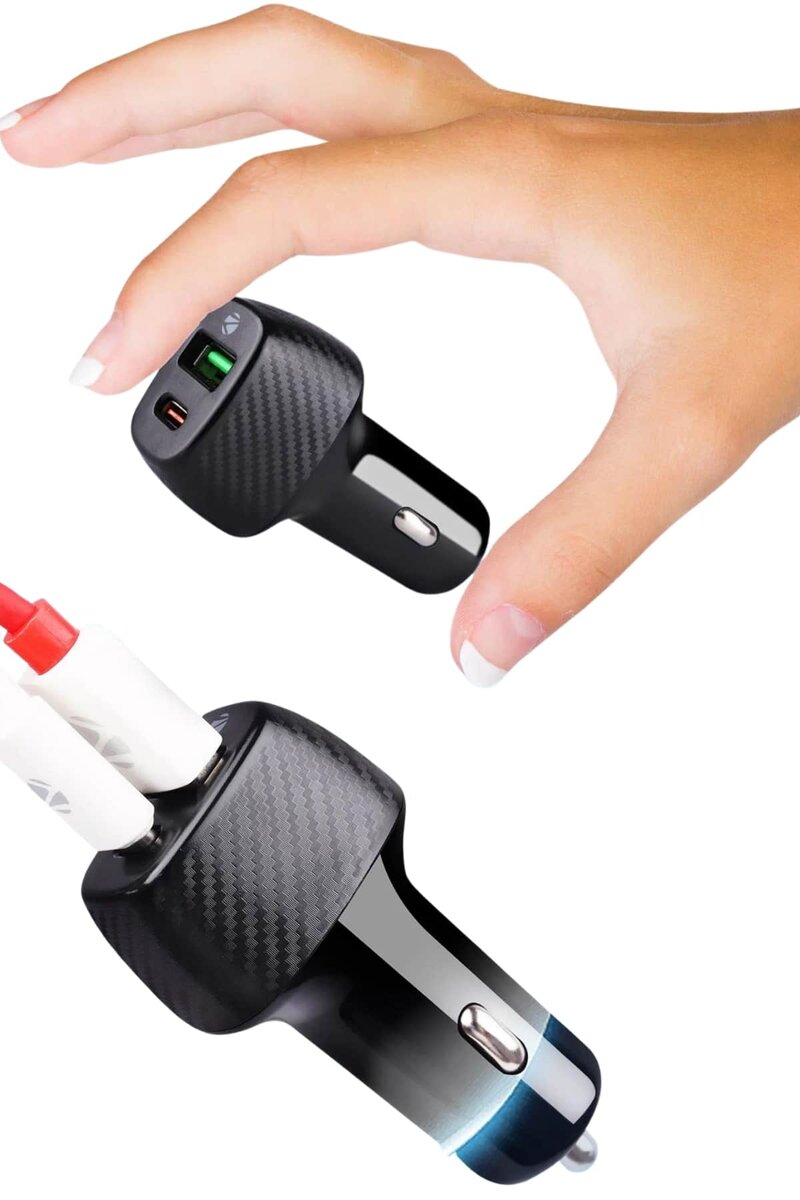 38W USB Type-C Girişli Oto Çakmaklık Araç İçi Hızlı Şarj Çakmaklık Şarj Aleti 38W USB Type-C Girişli Oto Çakmaklık Araç İçi Hızlı Şarj Çakmaklık Şarj Aleti