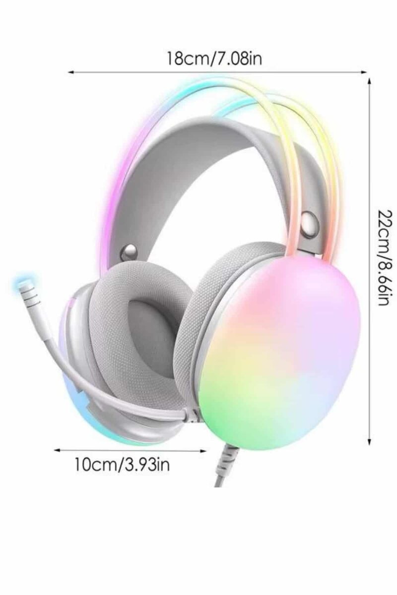 Yeni Nesil Kulak Üstü Kablosuz Uzun Ömürlü RGB Işıklı Bluetooth Kulaklık Yeni Nesil Kulak Üstü Kablosuz Uzun Ömürlü RGB Işıklı Bluetooth Kulaklık