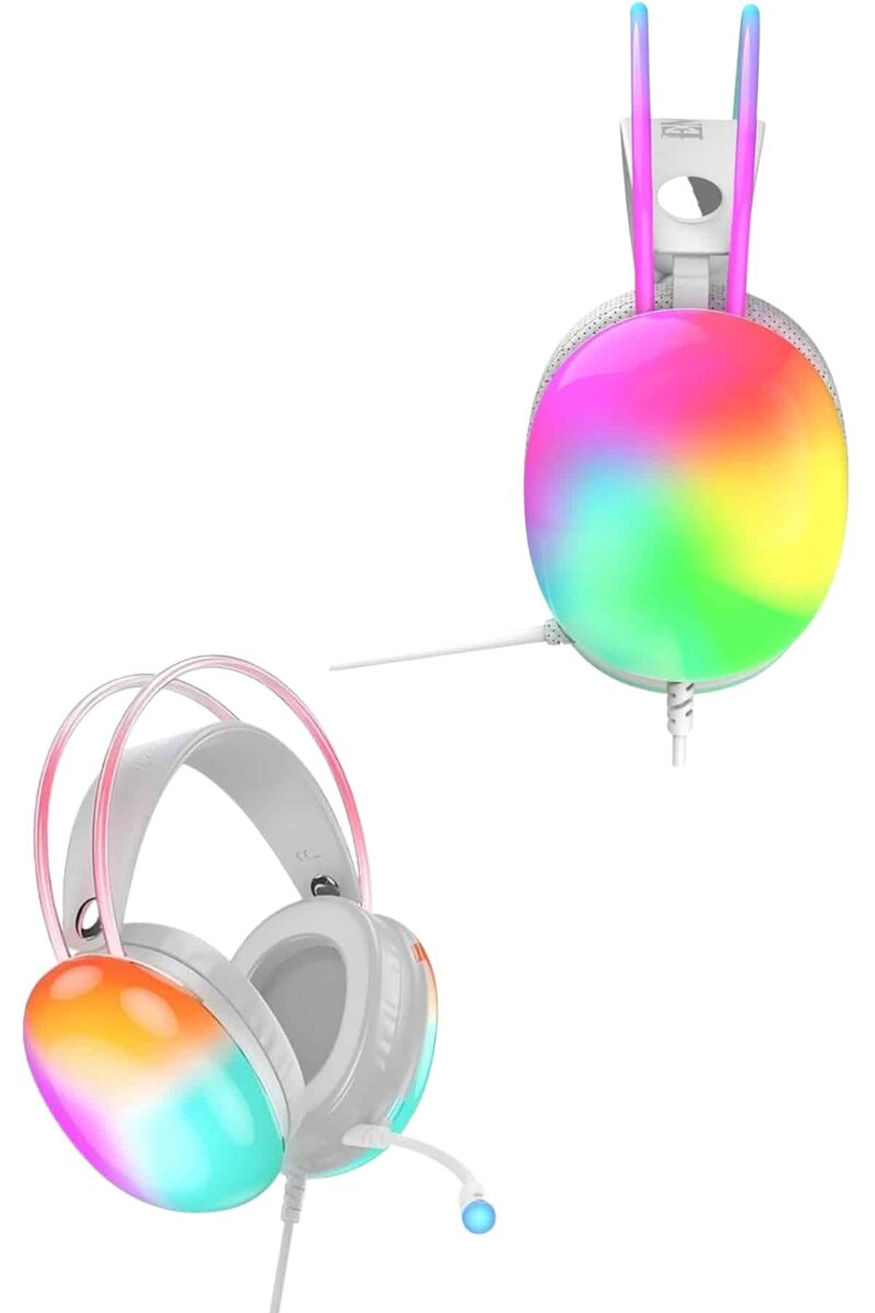 Kablosuz Bluetooth Kulaklık RGB Işıklı Kulak Üstü 5.3 Bluetooth Bağlantılı Kablosuz Bluetooth Kulaklık RGB Işıklı Kulak Üstü 5.3 Bluetooth Bağlantılı
