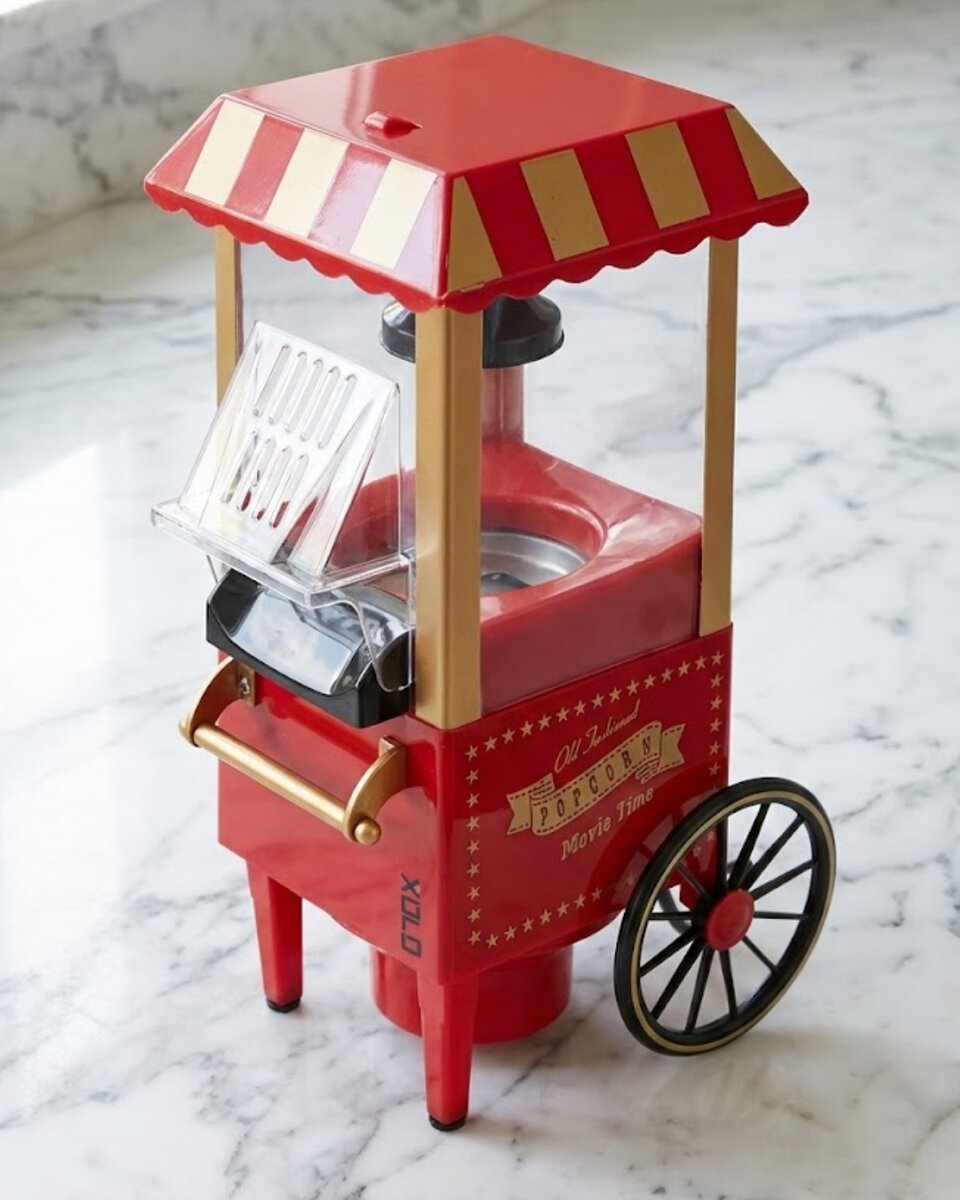 Yağsız Popcorn Makinesi Sıcak Hava ile Hızlı Patlatma Yağsız Popcorn Makinesi Sıcak Hava ile Hızlı Patlatma