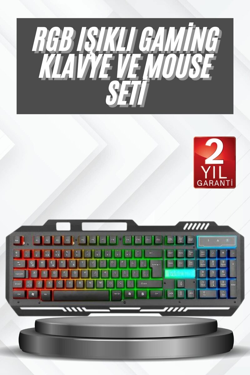 Işıklı Oyuncu Q Klavye Mouse Seti Siyah Gaming Oyuncu Klavye Işıklı Oyuncu Q Klavye Mouse Seti Siyah Gaming Oyuncu Klavye