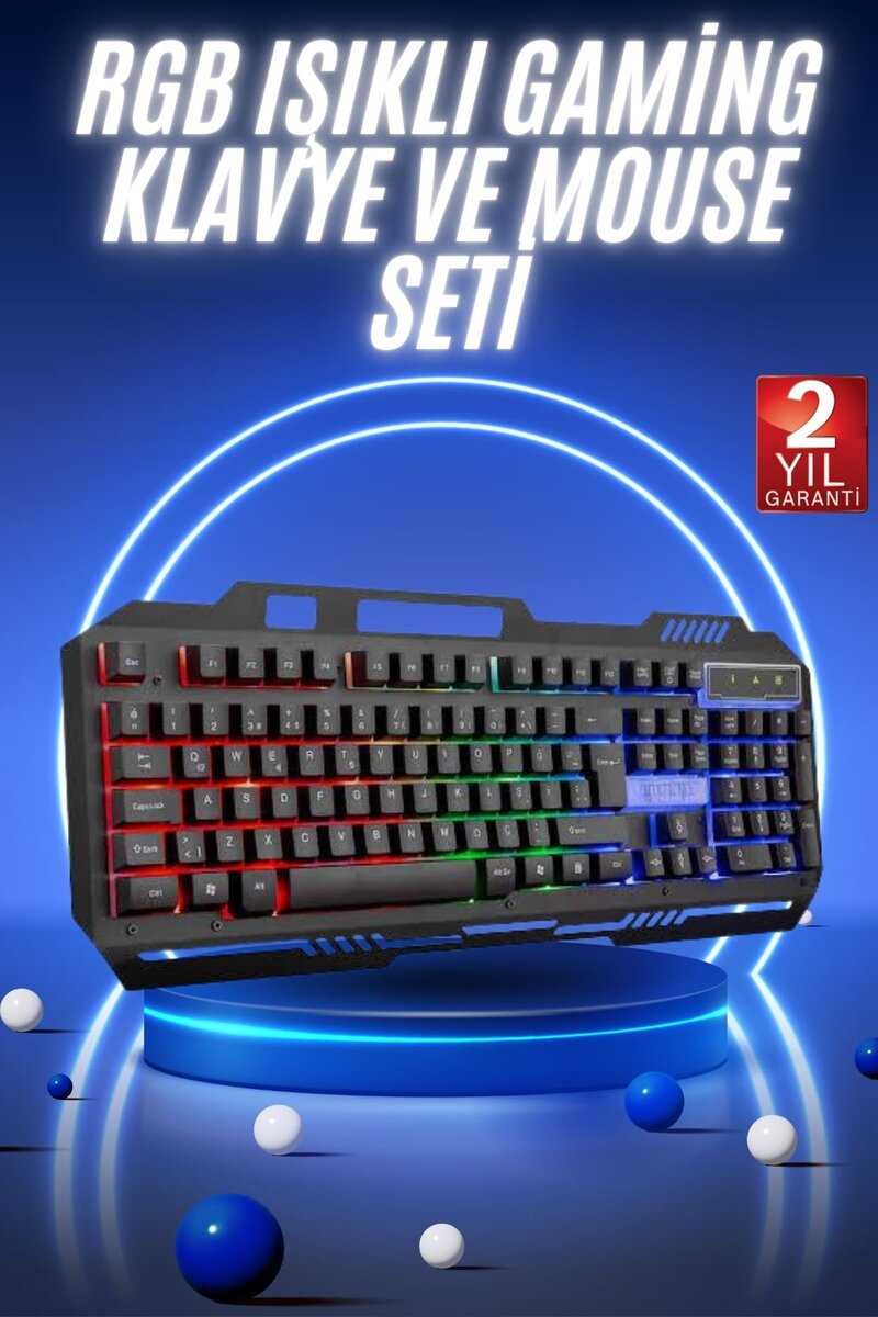 Gaming Oyuncu Klavyesi Led Aydınlatmalı Mekanik Hisli Gaming Oyuncu Klavyesi Led Aydınlatmalı Mekanik Hisli