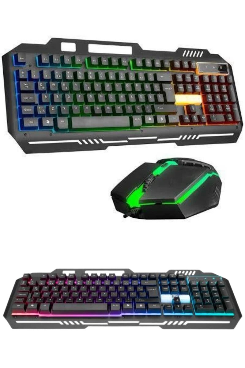 Gaming Oyuncu Klavyesi Led Aydınlatmalı Mekanik Hisli Gaming Oyuncu Klavyesi Led Aydınlatmalı Mekanik Hisli