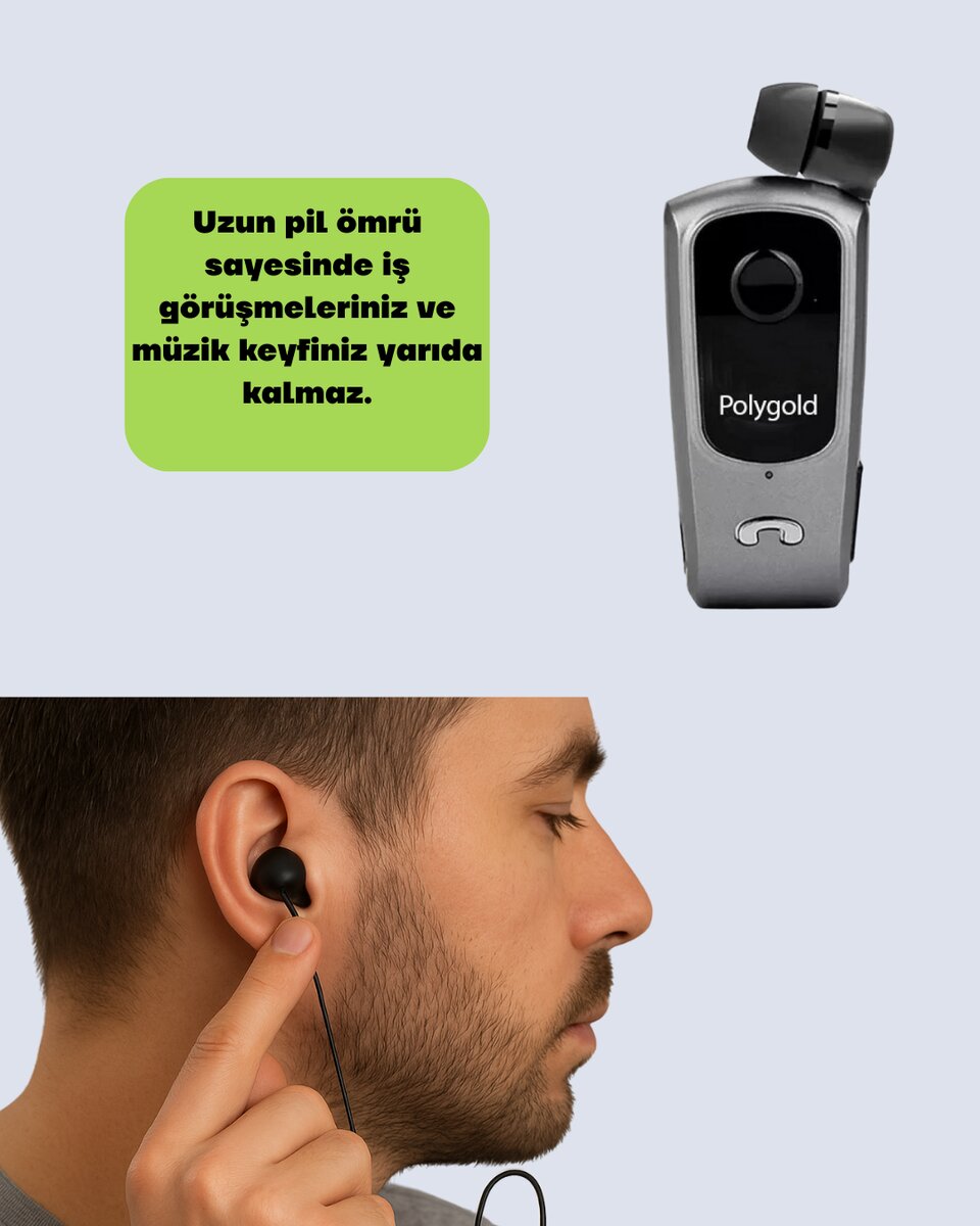 Mikrofonlu ve Ses Kontrollü Kablosuz Kulak İçi Kulaklık Mikrofonlu ve Ses Kontrollü Kablosuz Kulak İçi Kulaklık