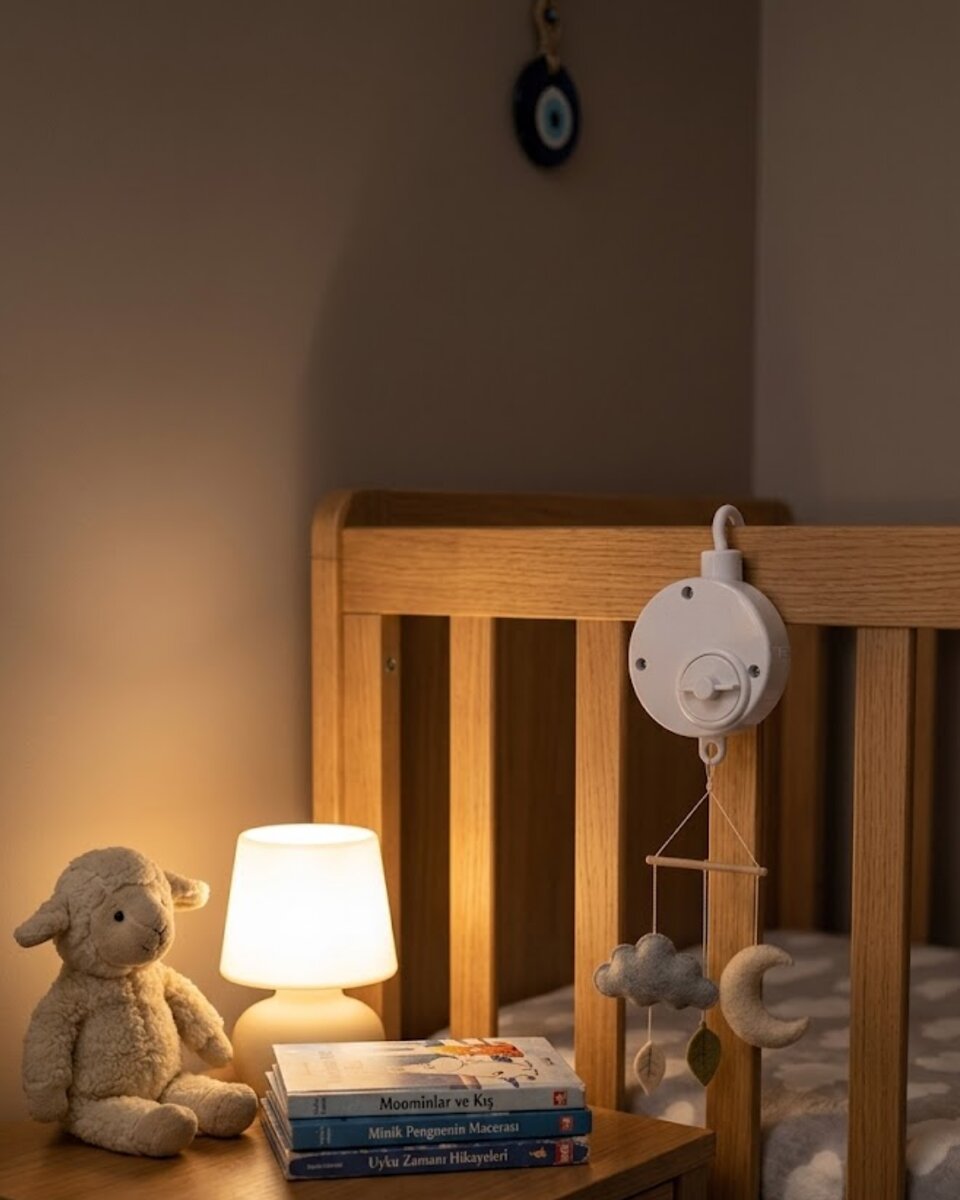Taşınabilir Bebek Uyutucu Müzik Kutusu Pil Gerektirmeyen Mekanik Tasarım Taşınabilir Bebek Uyutucu Müzik Kutusu Pil Gerektirmeyen Mekanik Tasarım