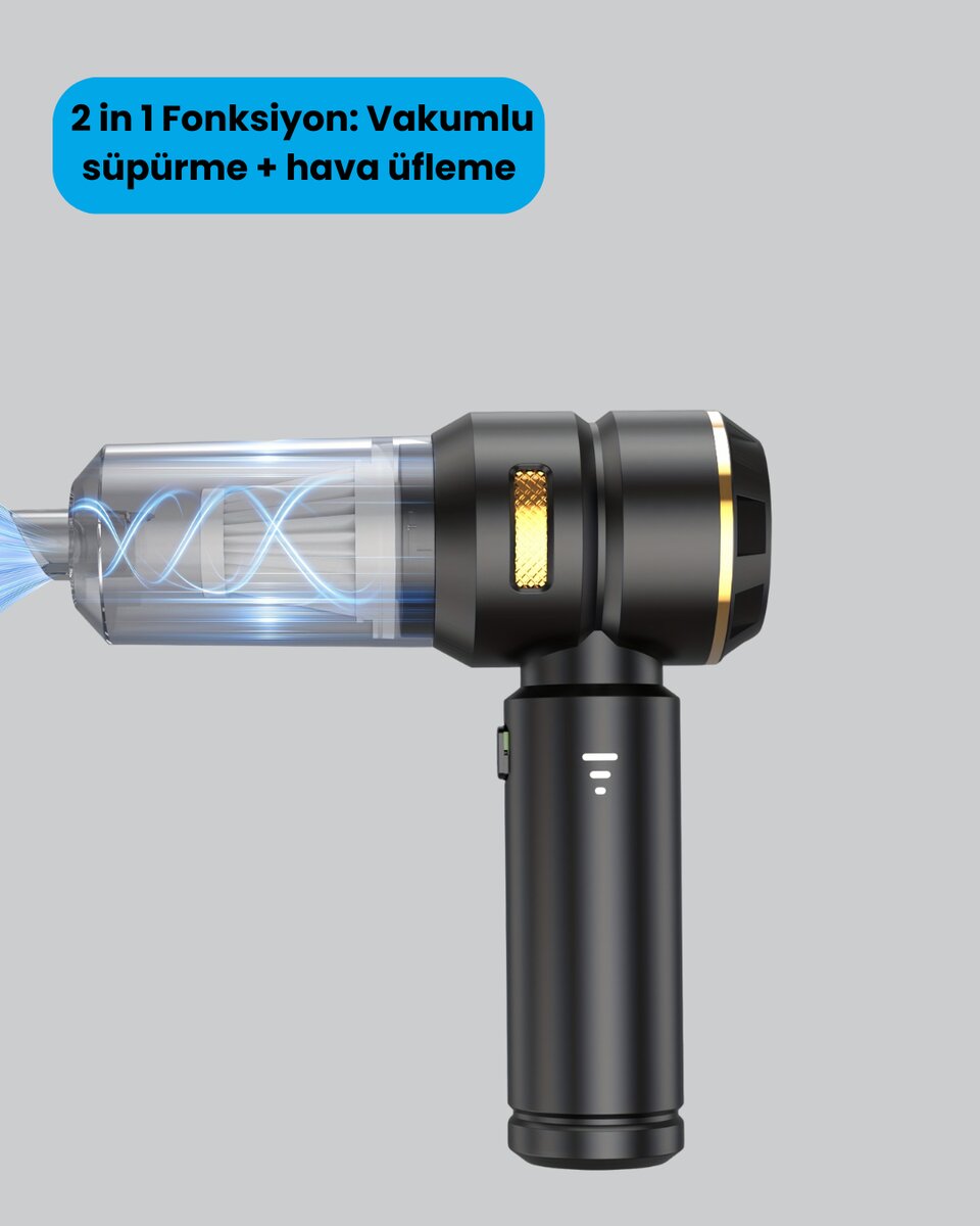 Araç İçi Derinlemesine Temizlik İçin Kompakt ve Ergonomik El Süpürgesi Araç İçi Derinlemesine Temizlik İçin Kompakt ve Ergonomik El Süpürgesi