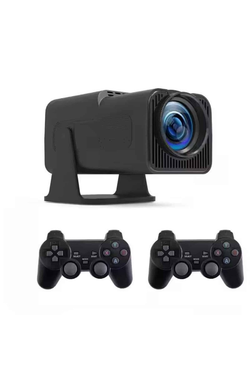 Android Projeksiyon Siyah Taşınabilir Sinema Projektörü 4k 1080p Ev Sineması Bluetooth Android Projeksiyon Siyah Taşınabilir Sinema Projektörü 4k 1080p Ev Sineması Bluetooth
